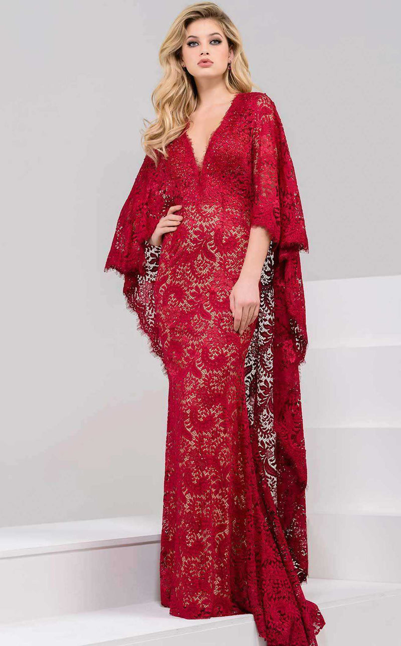Jovani 47202BG Cranberry