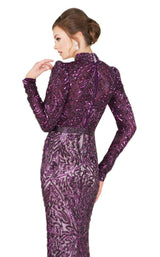 Mac Duggal 4729D Aubergine