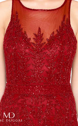 Mac Duggal 4736R Burgundy