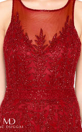 Mac Duggal 4736R Burgundy