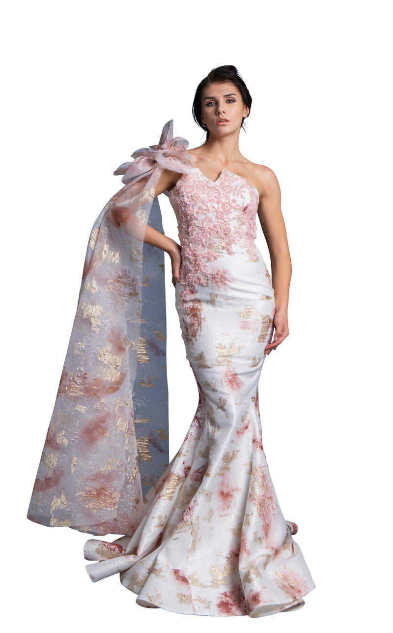 In Couture 4762 Ivory-Rose