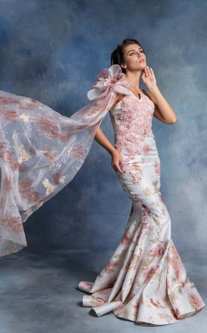 In Couture 4762 Ivory-Rose