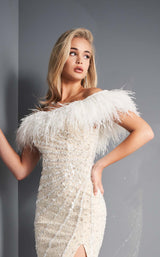 Jovani 4770 Off White/Nude