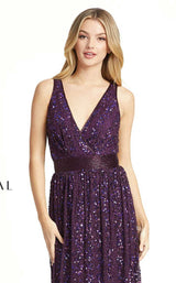 Mac Duggal 4770D Aubergine