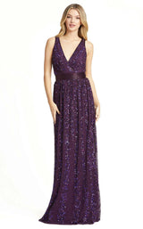Mac Duggal 4770D Aubergine