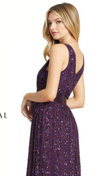 Mac Duggal 4770D Aubergine
