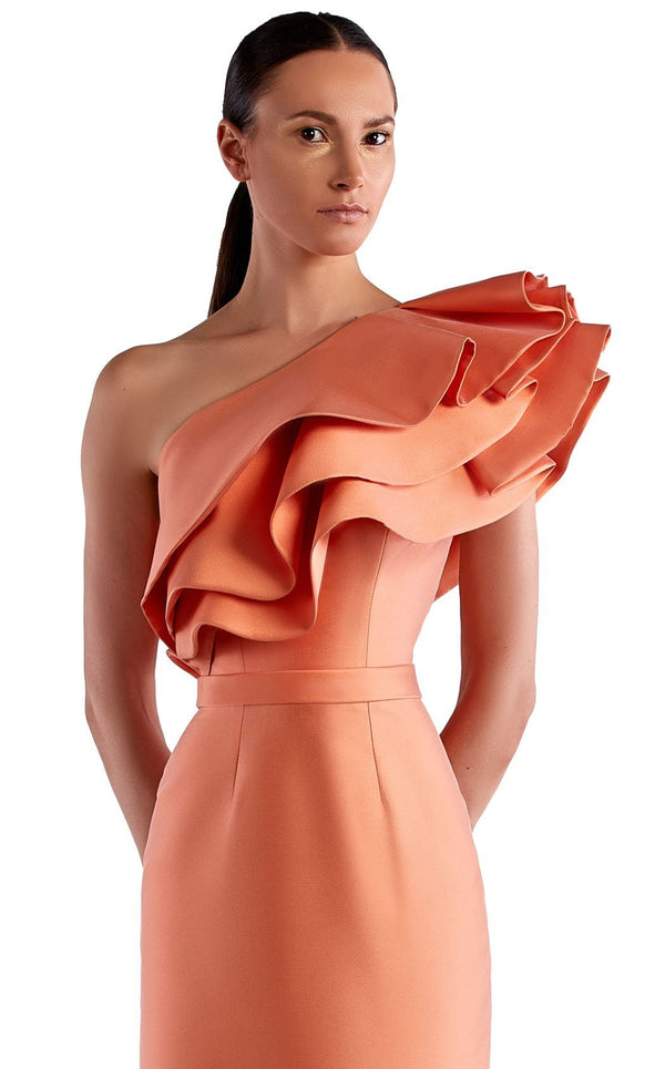 Edward Arsouni Couture SS0481 Orange