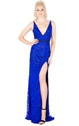 Mac Duggal 4816L Cobalt
