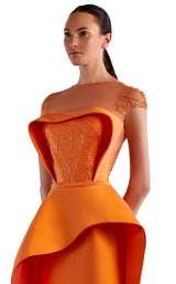 Edward Arsouni Couture SS0483 Orange
