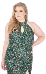 Mac Duggal Fabulouss 4835F Deep Green