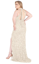 Mac Duggal Fabulouss 4835F Nude/Gold