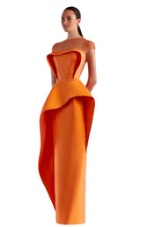 Edward Arsouni Couture SS0483 Orange