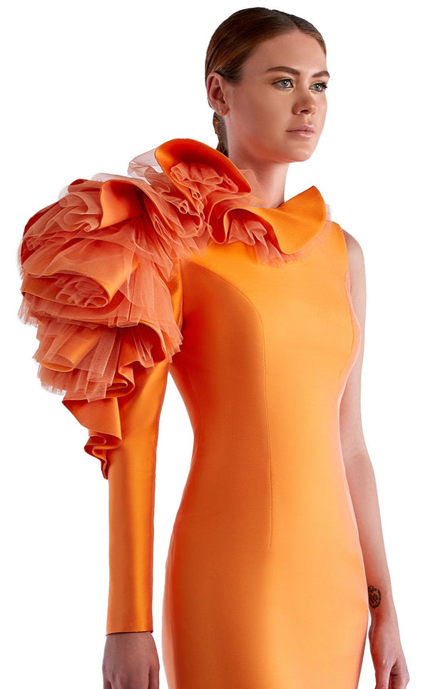 Edward Arsouni Couture SS0484 Orange