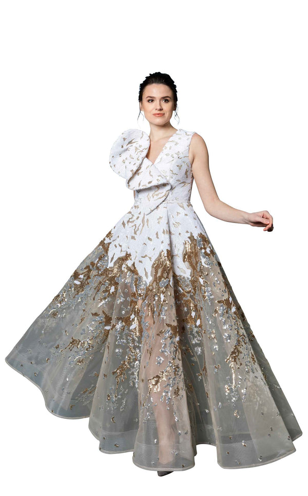 In Couture 4846 Ivory/Gold