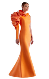 Edward Arsouni Couture SS0484 Orange