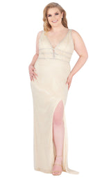 Mac Duggal Fabulouss 4850F Candlelight