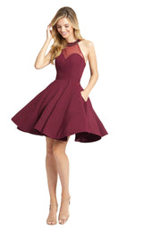 Mac Duggal 48551i Burgundy