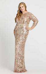 Mac Duggal Fabulouss 4857 Rose Gold