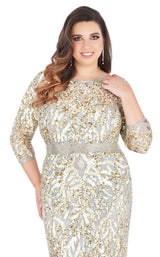 Mac Duggal Fabulouss 4857F Platinum