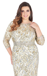 Mac Duggal Fabulouss 4857F Platinum