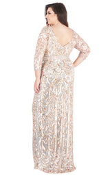 Mac Duggal Fabulouss 4857F Rose Gold