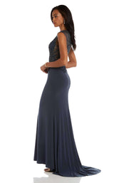 Jovani 48738 Gunmetal