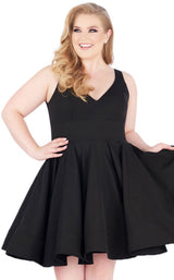 Mac Duggal Fabulouss 48771F Black