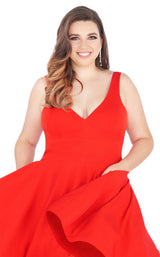 Mac Duggal Fabulouss 48771F Red
