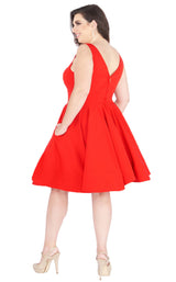 Mac Duggal Fabulouss 48771F Red