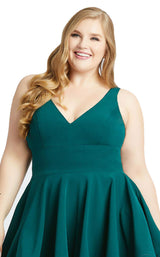 Mac Duggal Fabulouss 48771F Emerald Green