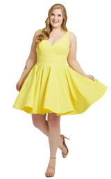 Mac Duggal Fabulouss 48771F Lemon