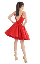 Mac Duggal 48775I Red