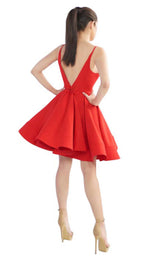 Mac Duggal 48775I Red