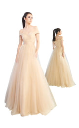 Mac Duggal 48778I Champagne