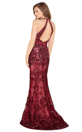 Mac Duggal 48821R Wine