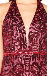 Mac Duggal 48821R Wine