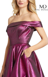 Mac Duggal 48825M Raspberry