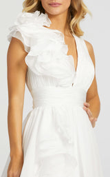 Mac Duggal 48856 White