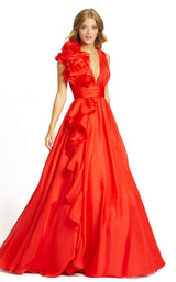 Mac Duggal 48856D Cherry