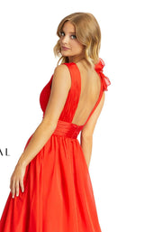 Mac Duggal 48856D Cherry