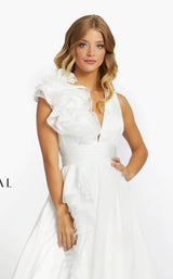 Mac Duggal 48856D White