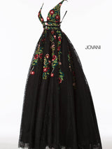 Jovani 48891 Black Multi