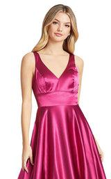 Mac Duggal 48925L Cranberry
