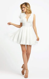 Mac Duggal 48952N White