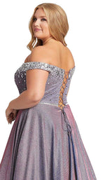 Mac Duggal Fabulouss 48989F Lavender-Twinkle