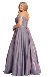 Mac Duggal Fabulouss 48989F Lavender-Twinkle