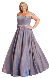 Mac Duggal Fabulouss 48989F Lavender-Twinkle