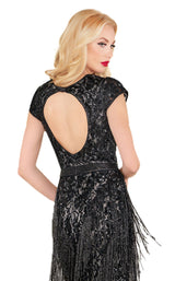 Mac Duggal 4898R Black-Nude