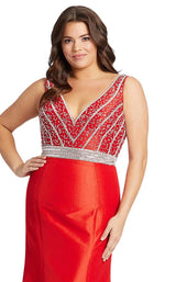 Mac Duggal Fabulouss 48997F Red