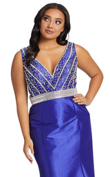 Mac Duggal Fabulouss 48997F Royal/Purple